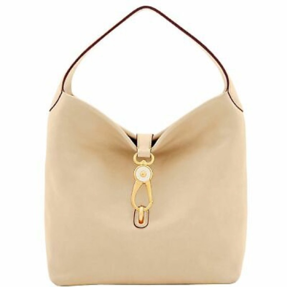 Dooney and Bourke logo lock shoulder bag-NEW